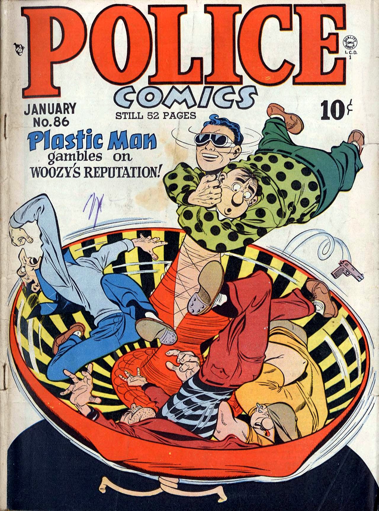 Police Comics #86 cover