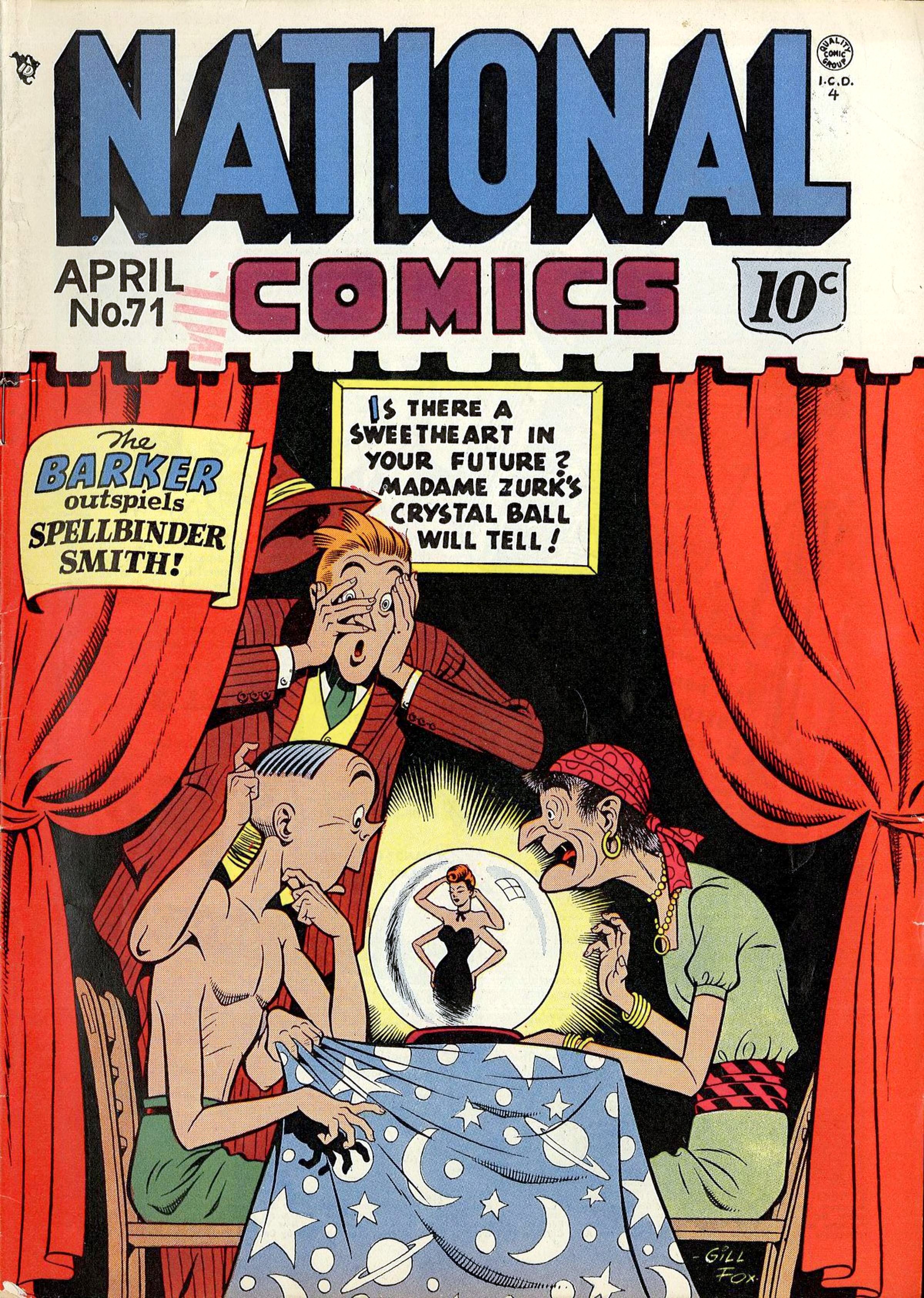 National Comics #71 cover