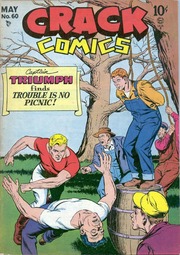 Crack Comics #60 cover