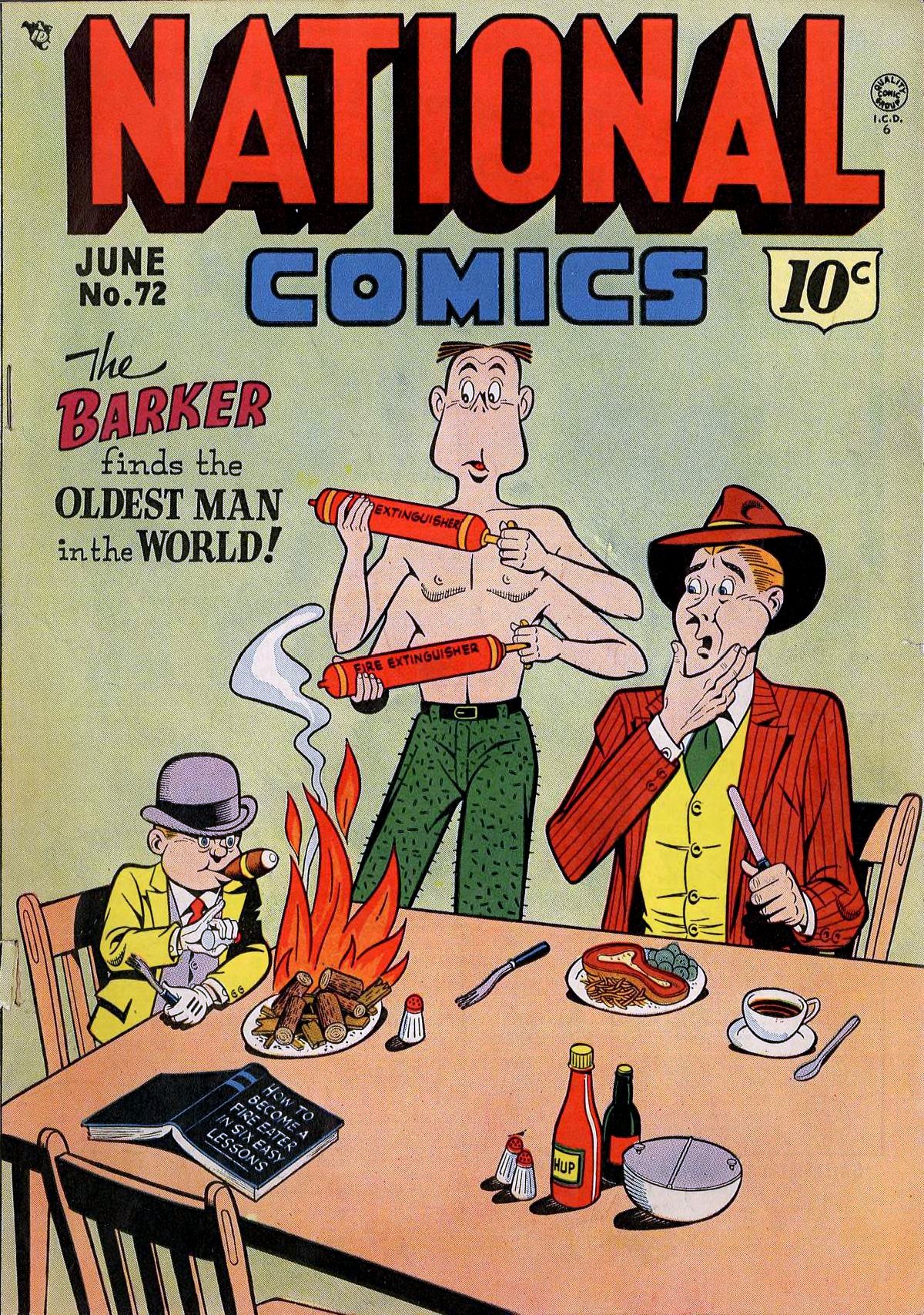 National Comics #72 cover