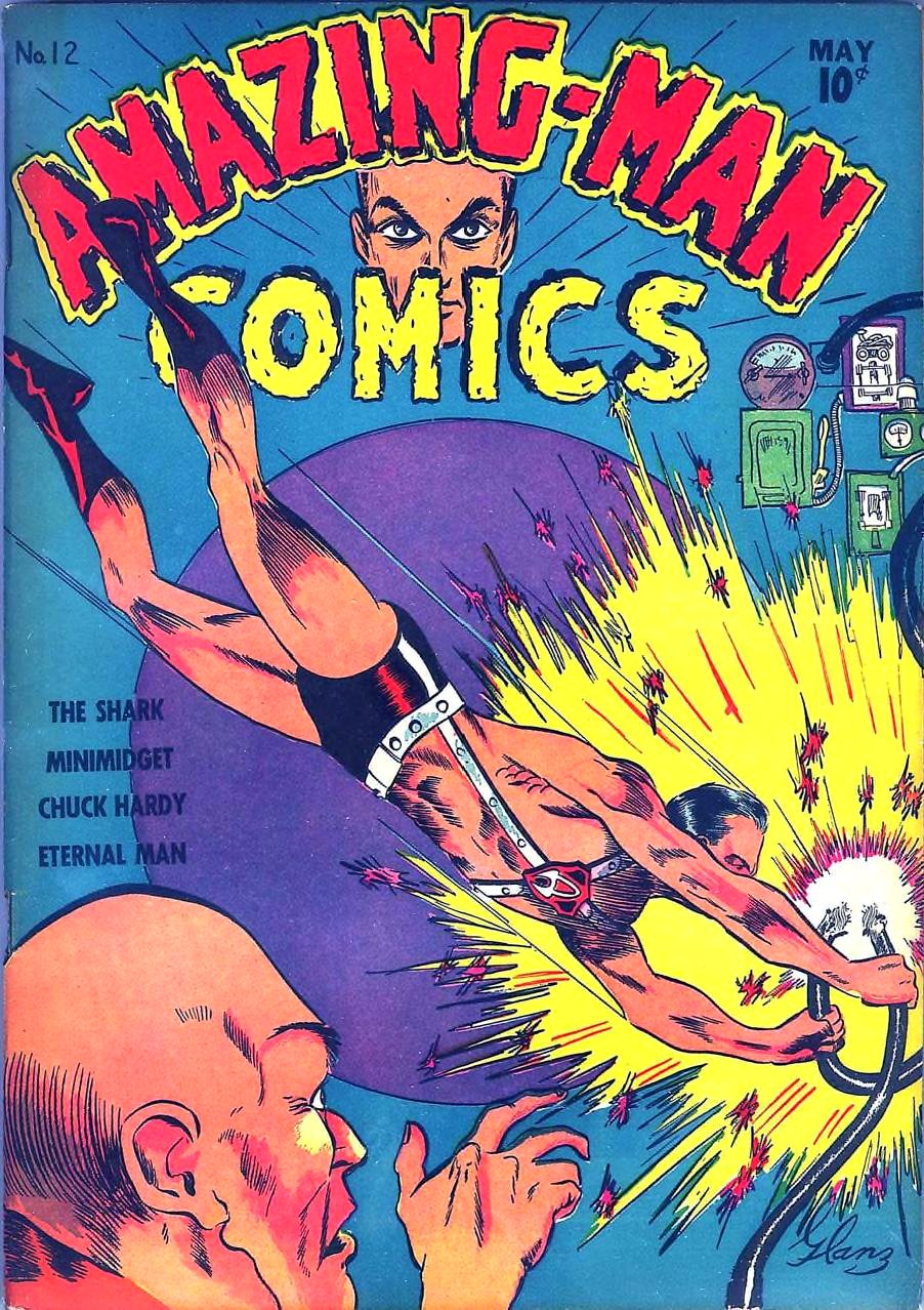 Amazing Man Comics #12