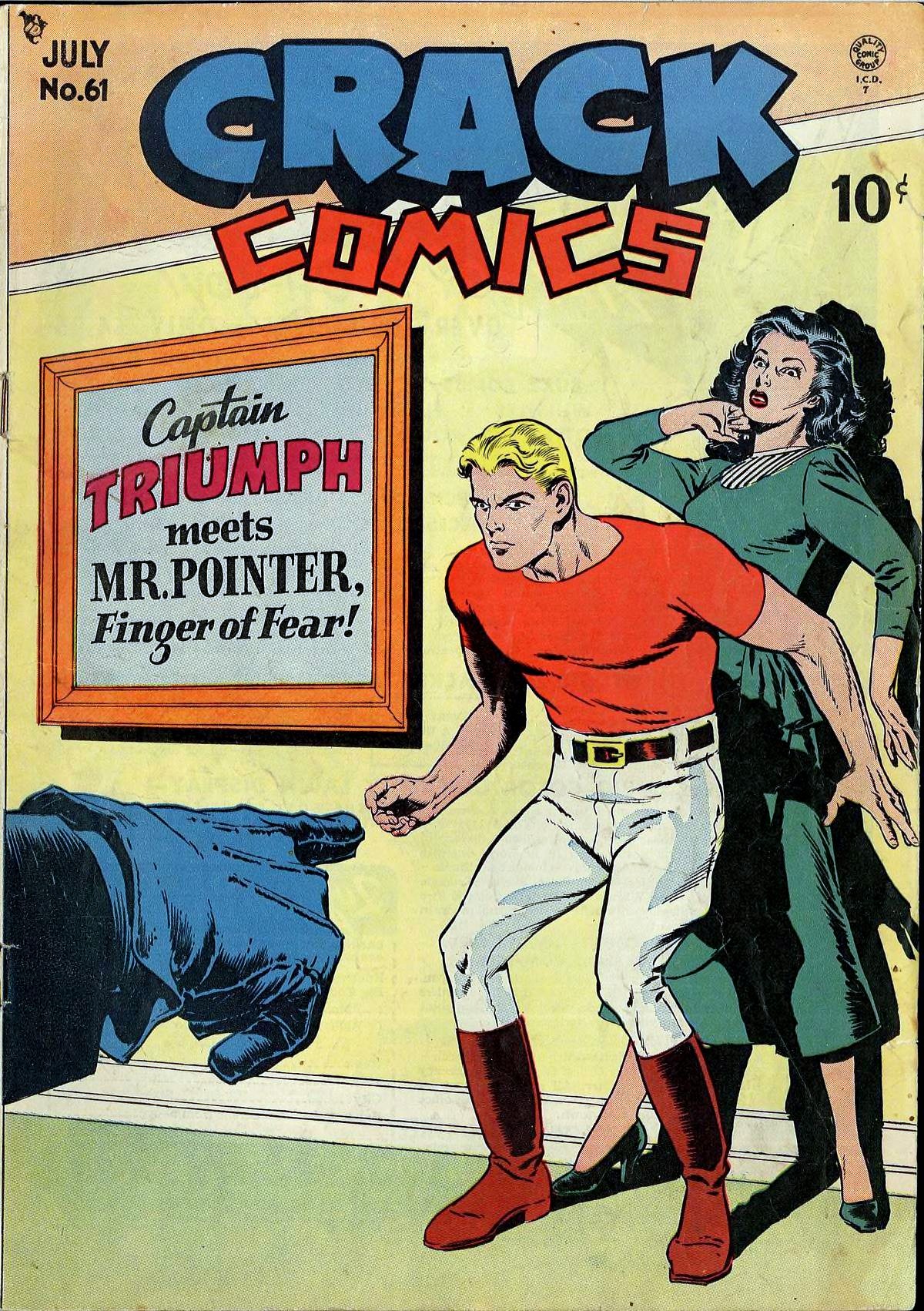 Crack Comics #61 cover