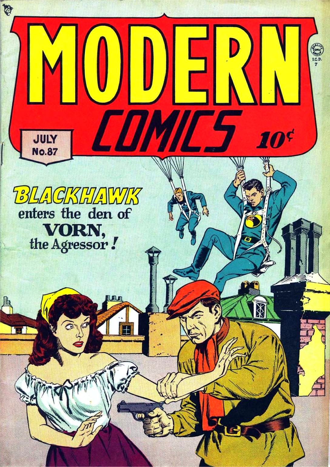 Modern Comics #87 cover