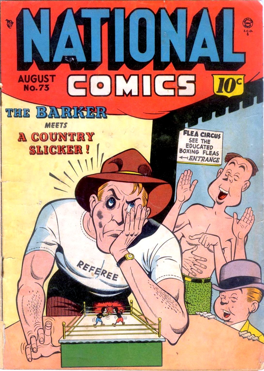 National Comics #73 cover
