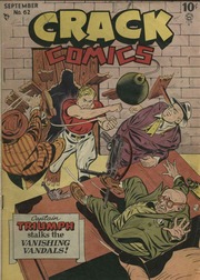 Crack Comics #62 cover
