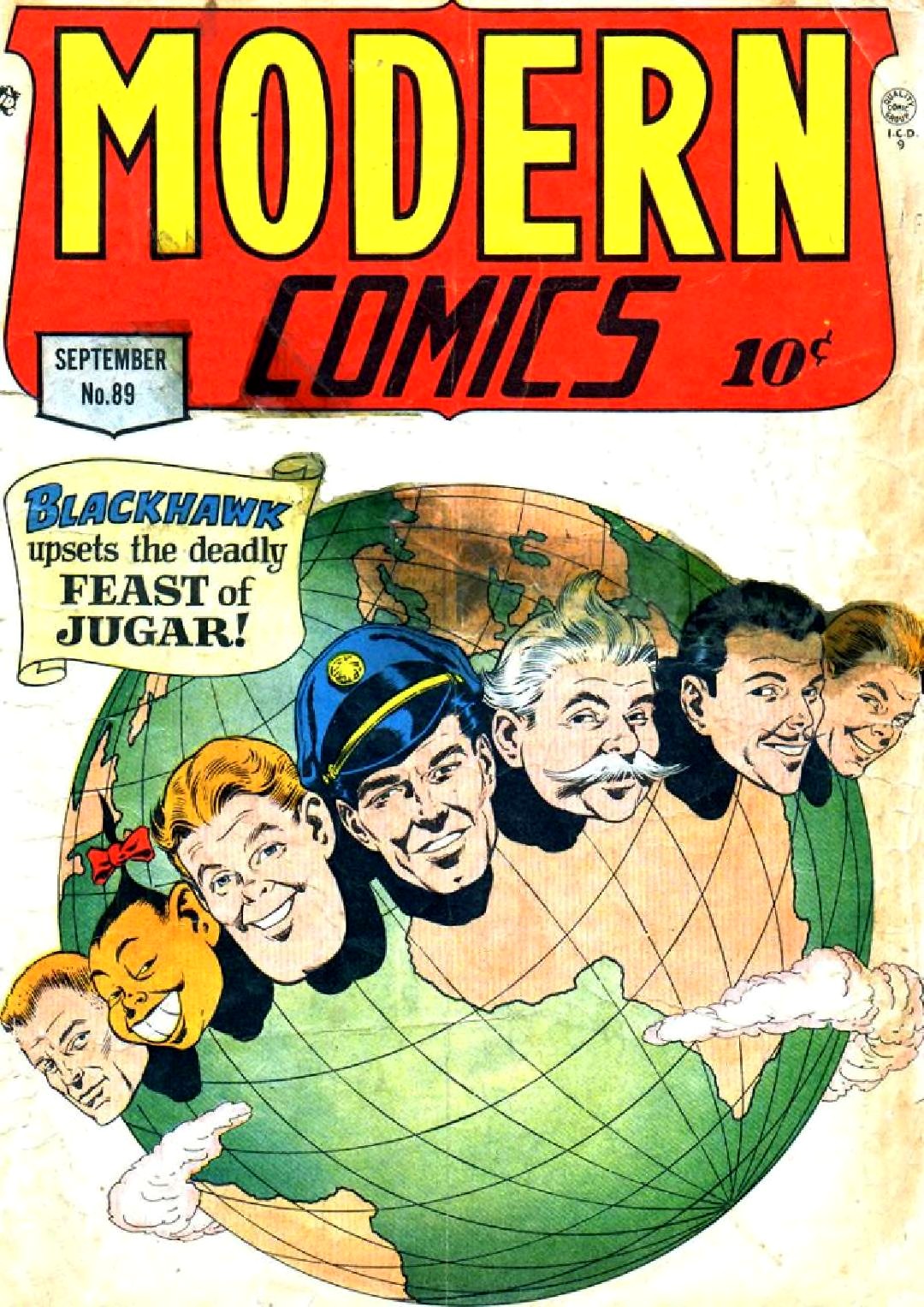 Modern Comics #89 cover