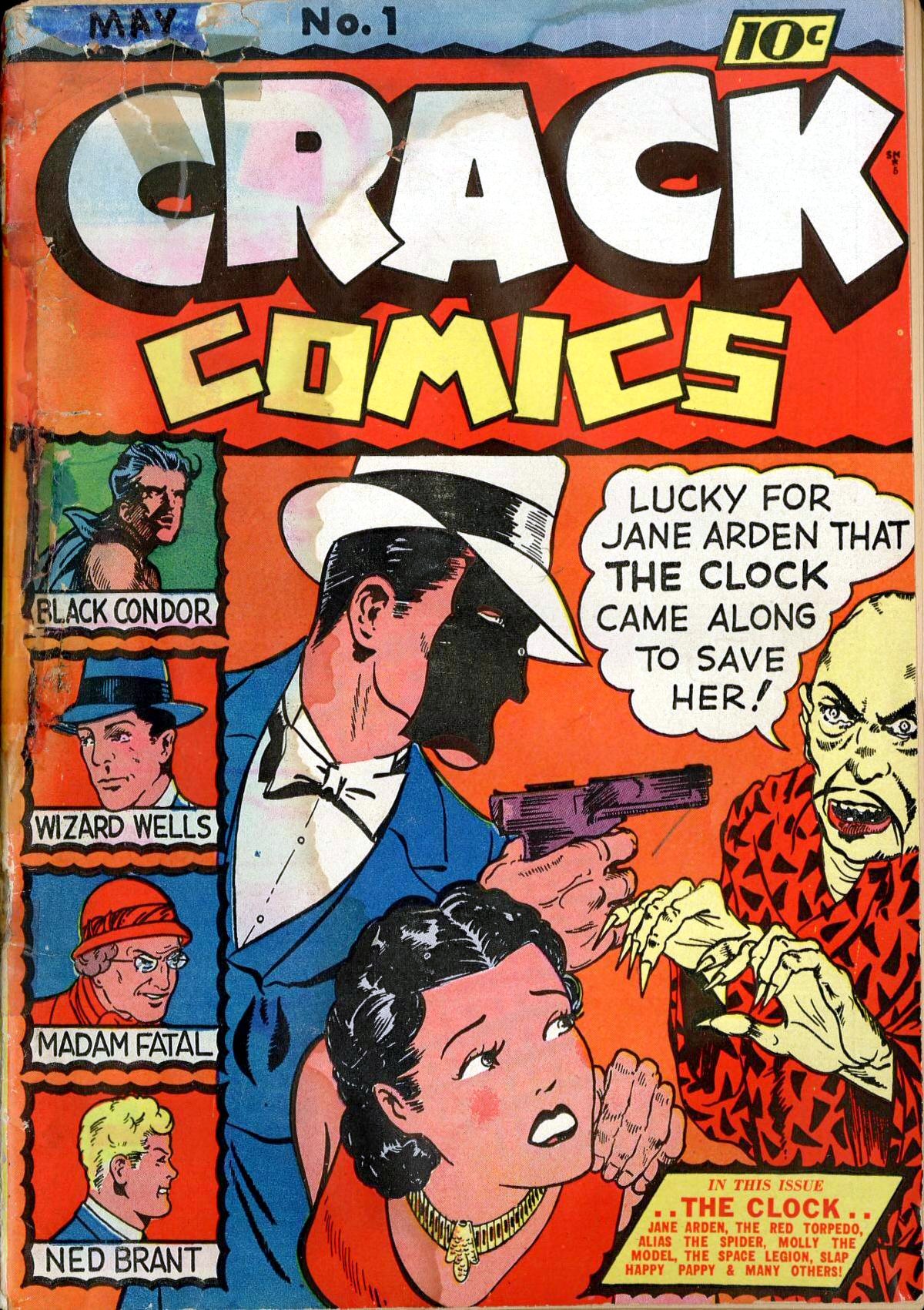 Crack Comics #1 cover