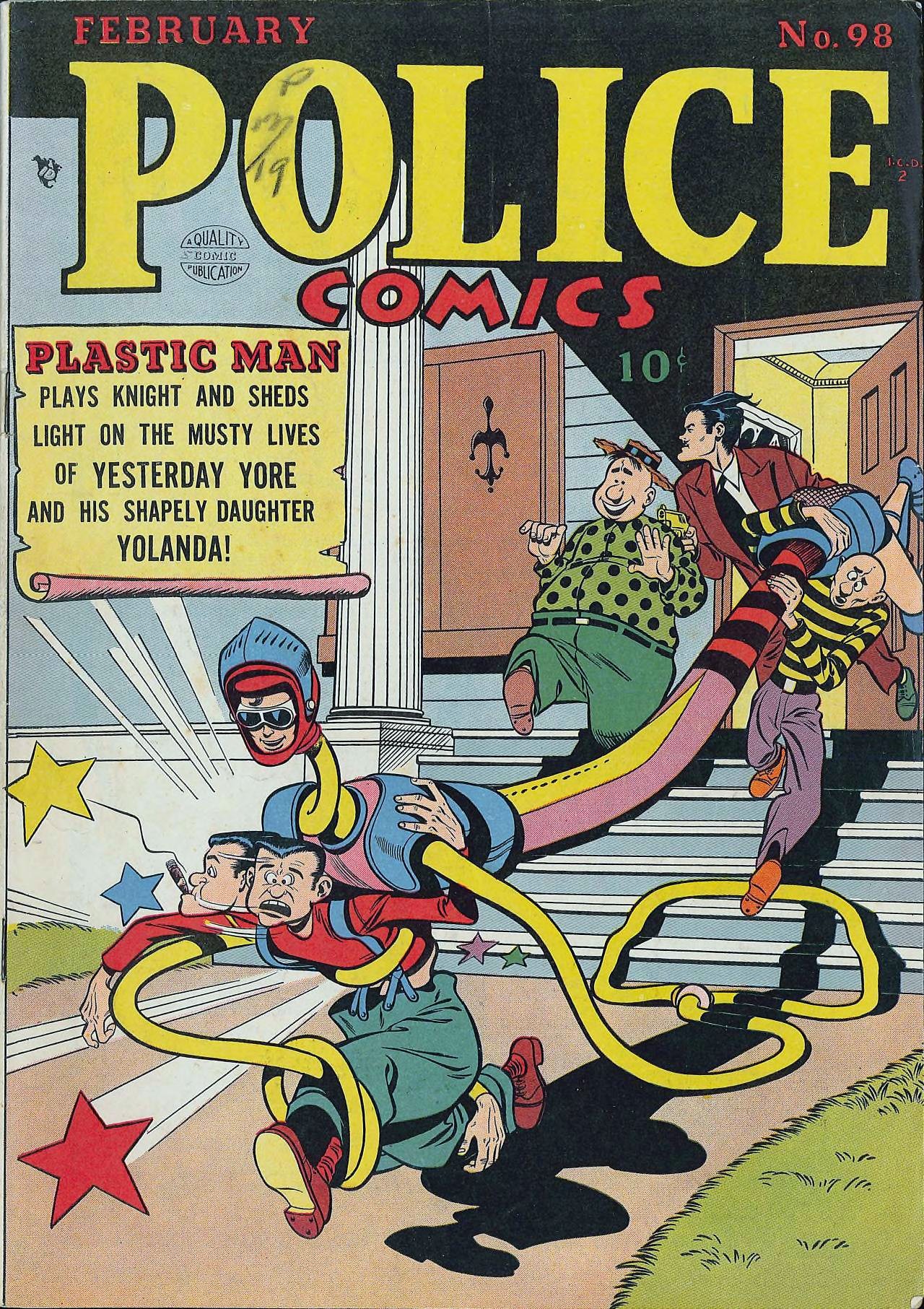 Police Comics #98 cover