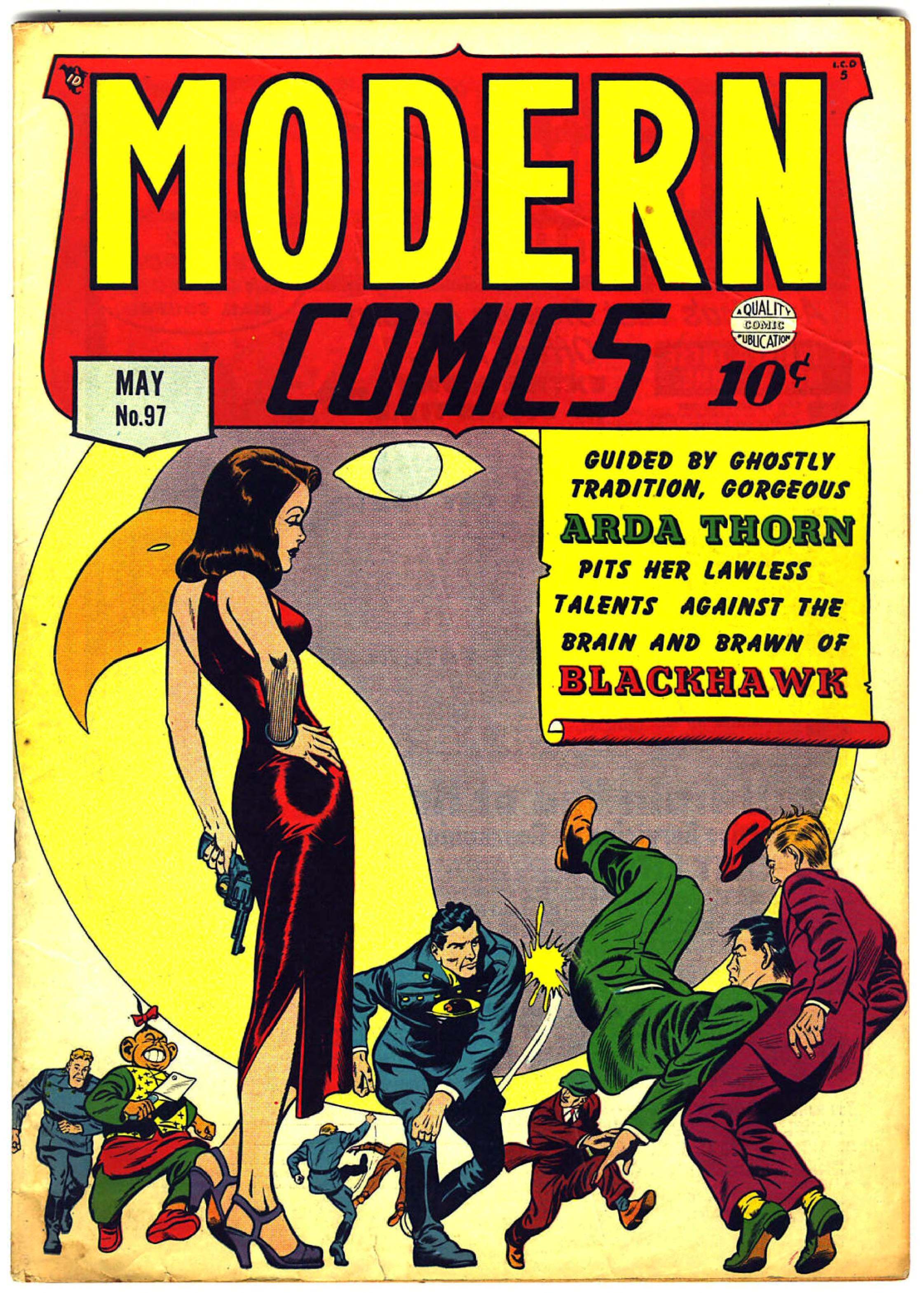 Modern Comics #97 cover