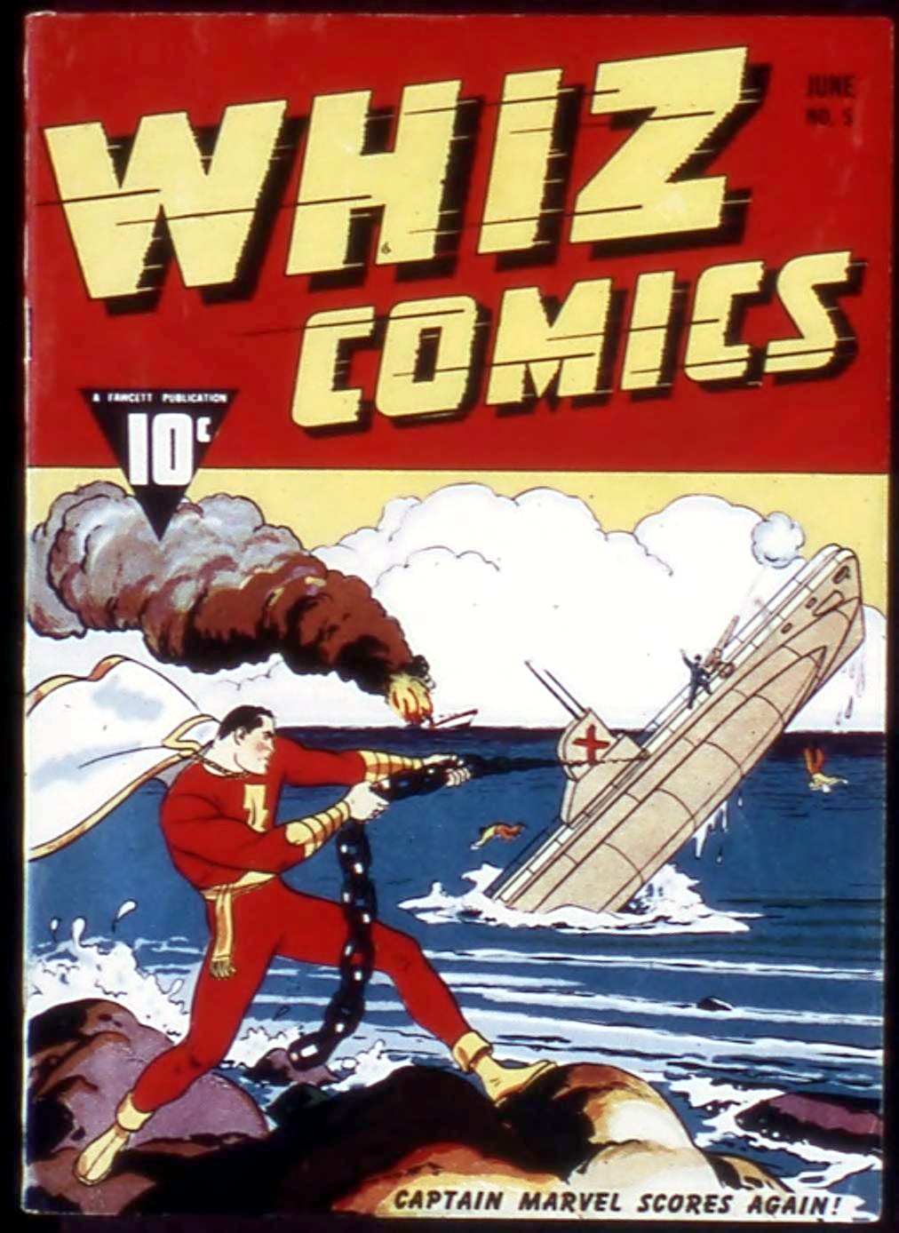 Whiz Comics #5 cover