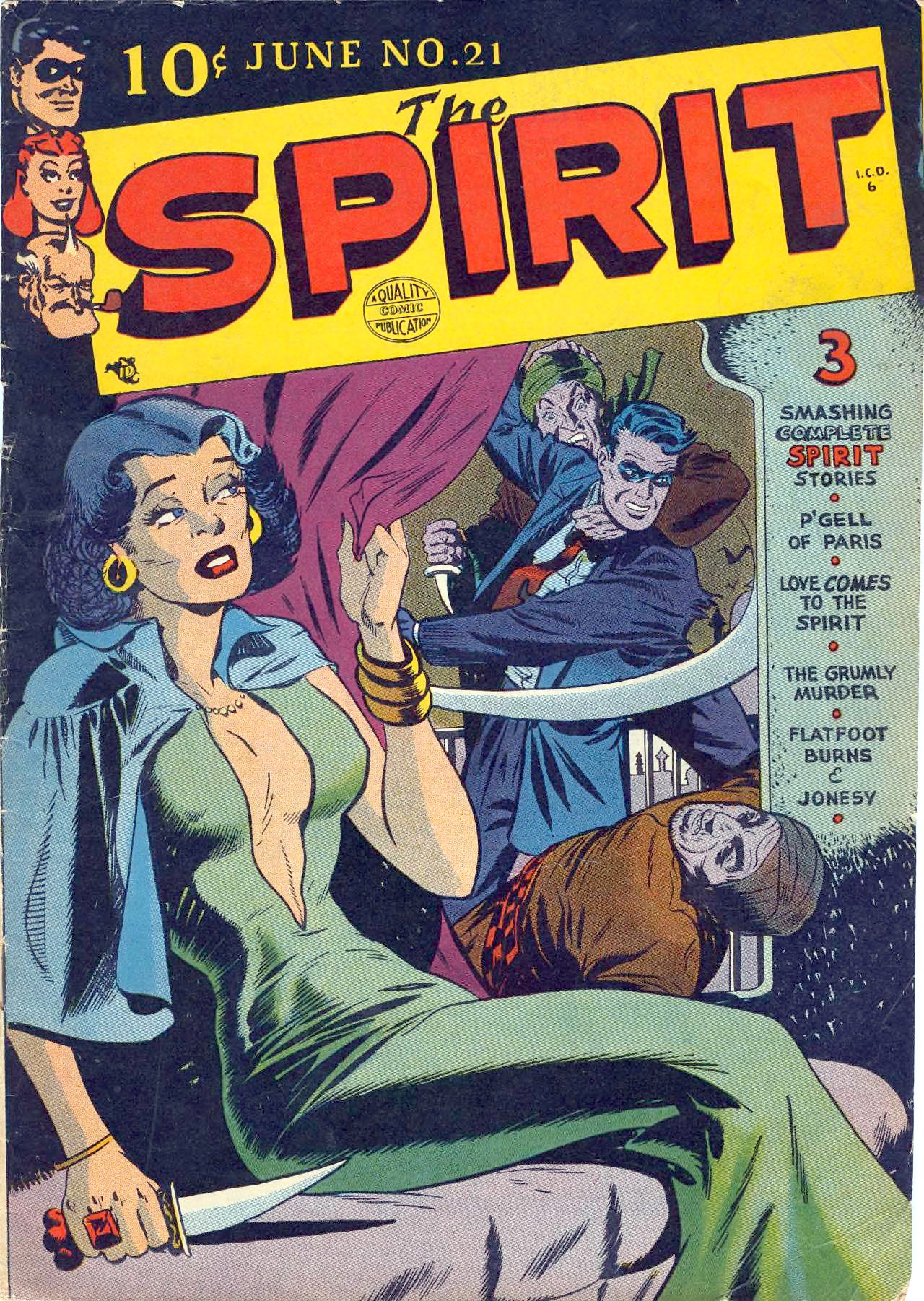 The Spirit #21 cover