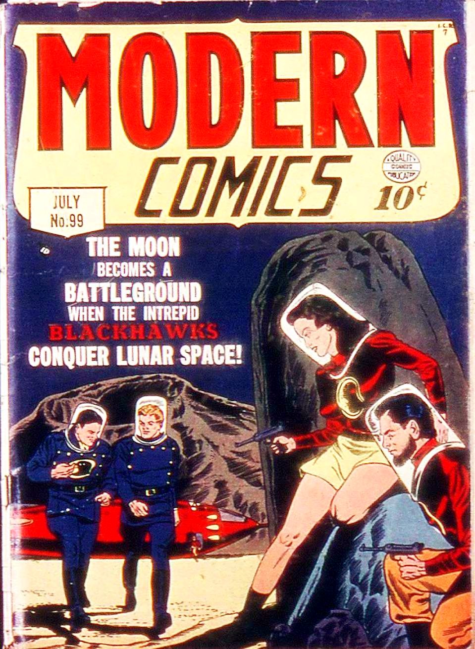 Modern Comics #99 cover
