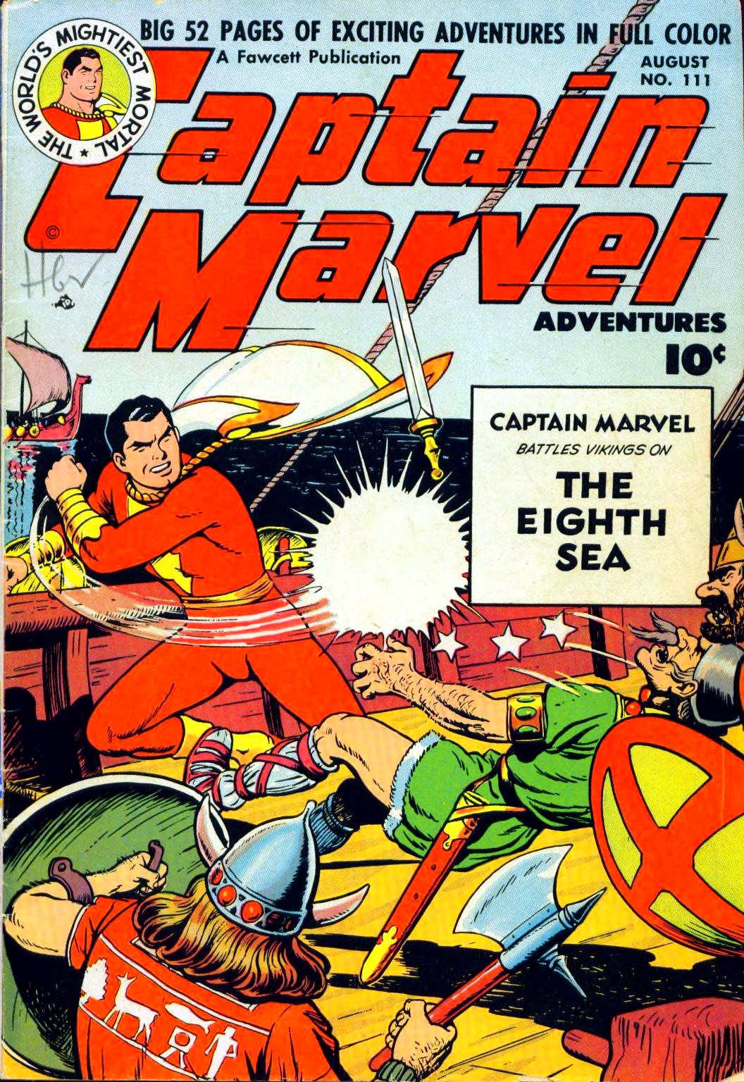 Captain Marvel Adventures #111 cover
