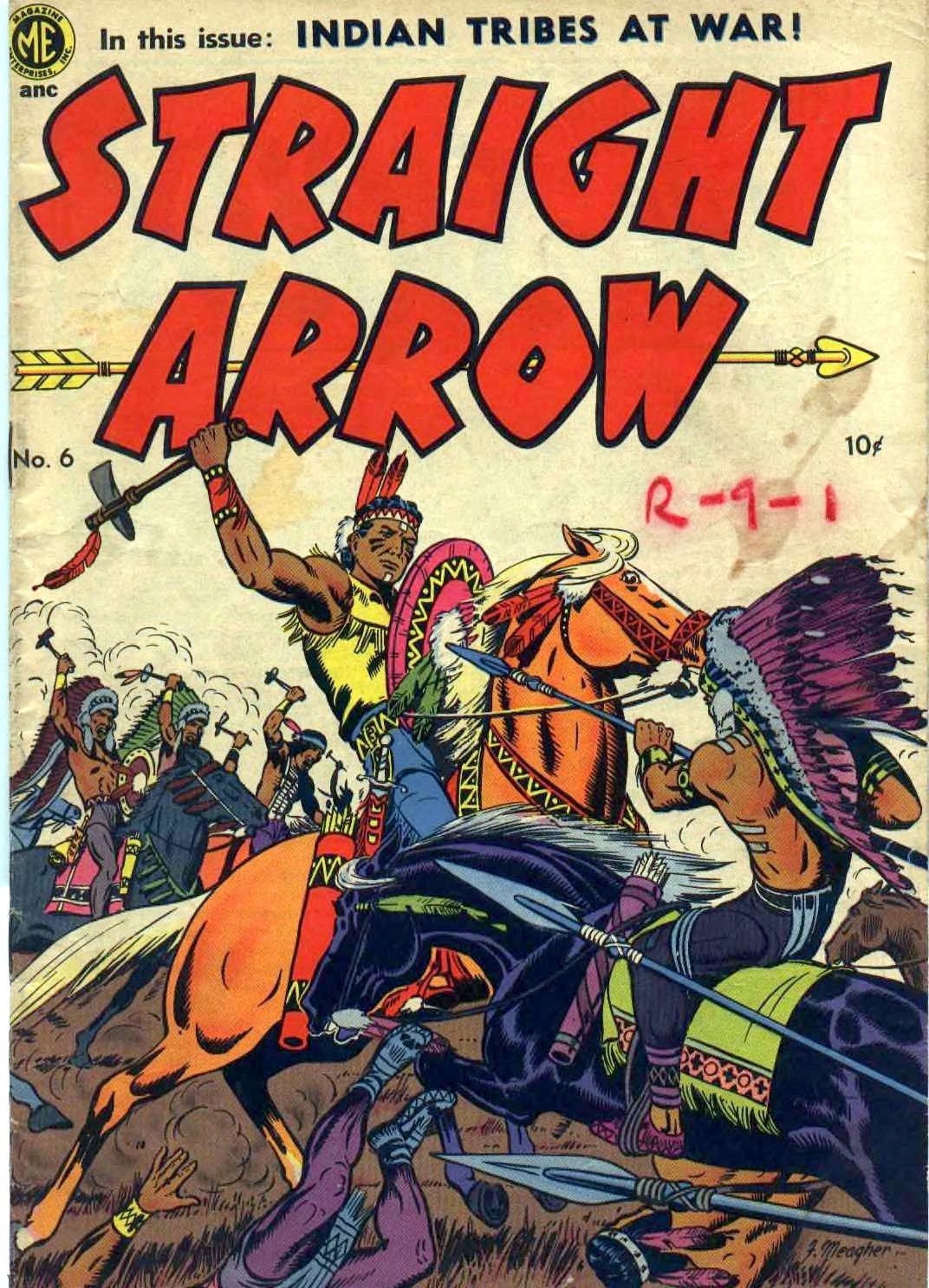 Straight Arrow #6 cover