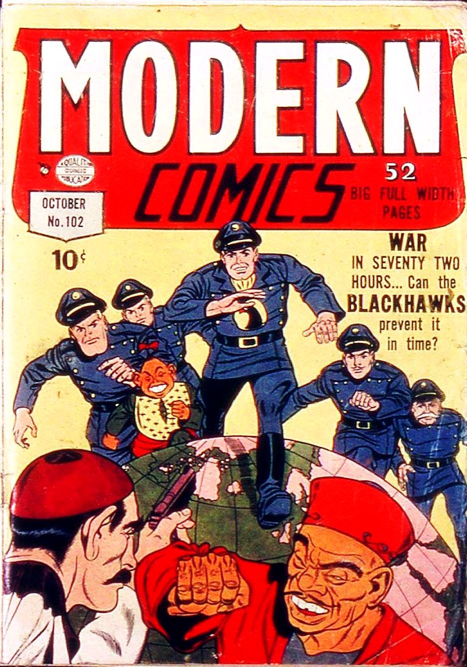 Modern Comics #102 cover