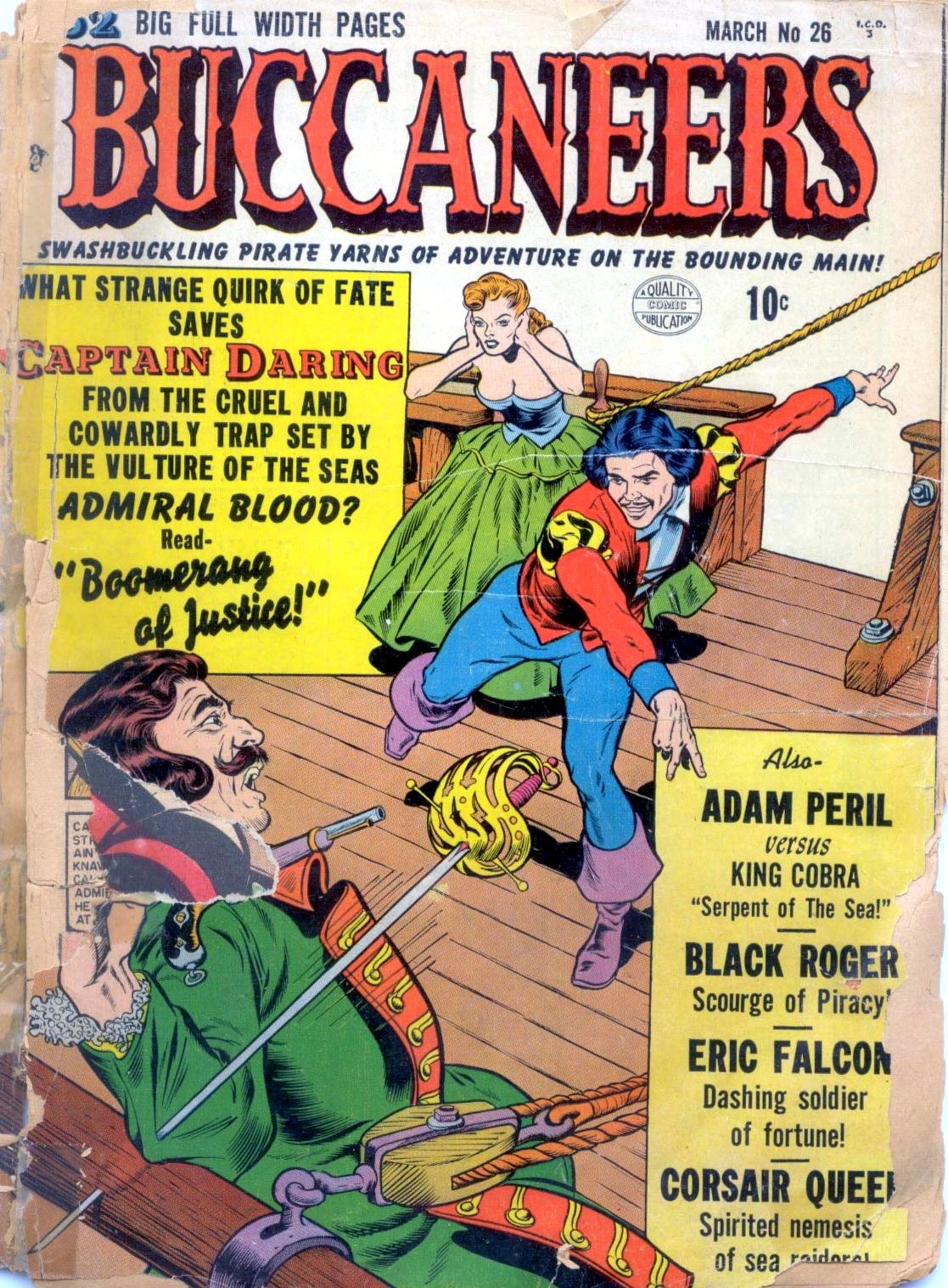 Buccaneers #26 cover