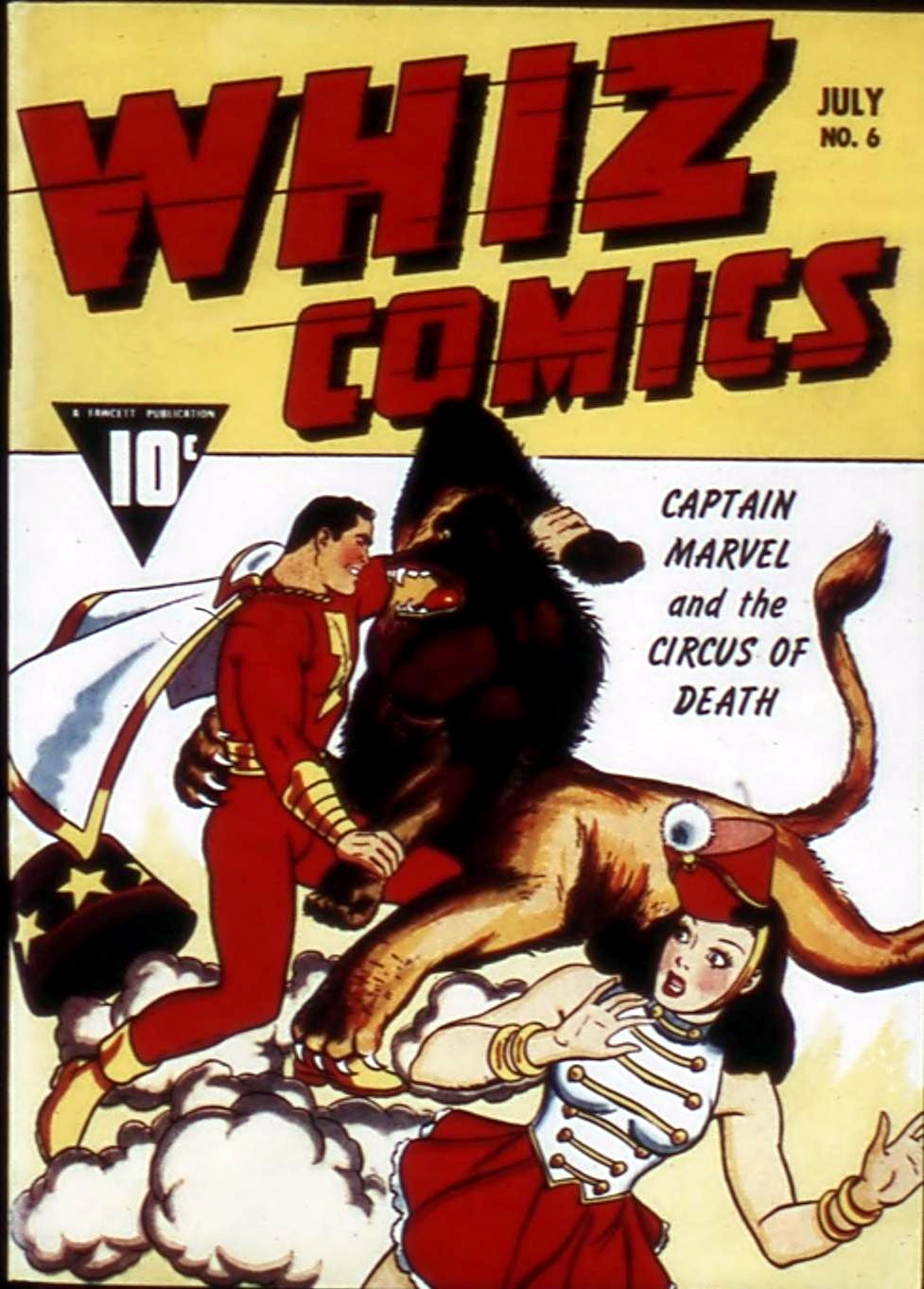 Whiz Comics #6 cover