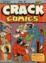 Crack Comics #3 cover