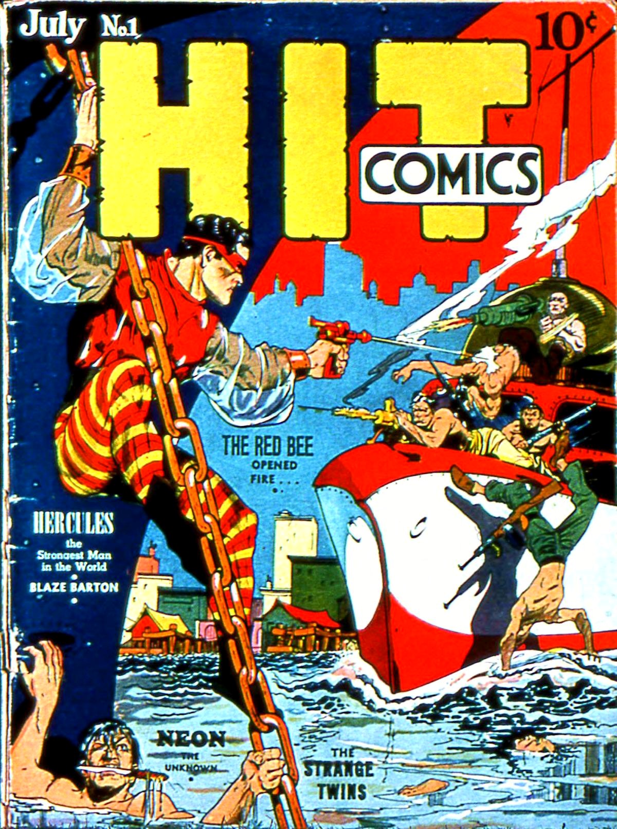 Hit Comics #1 cover