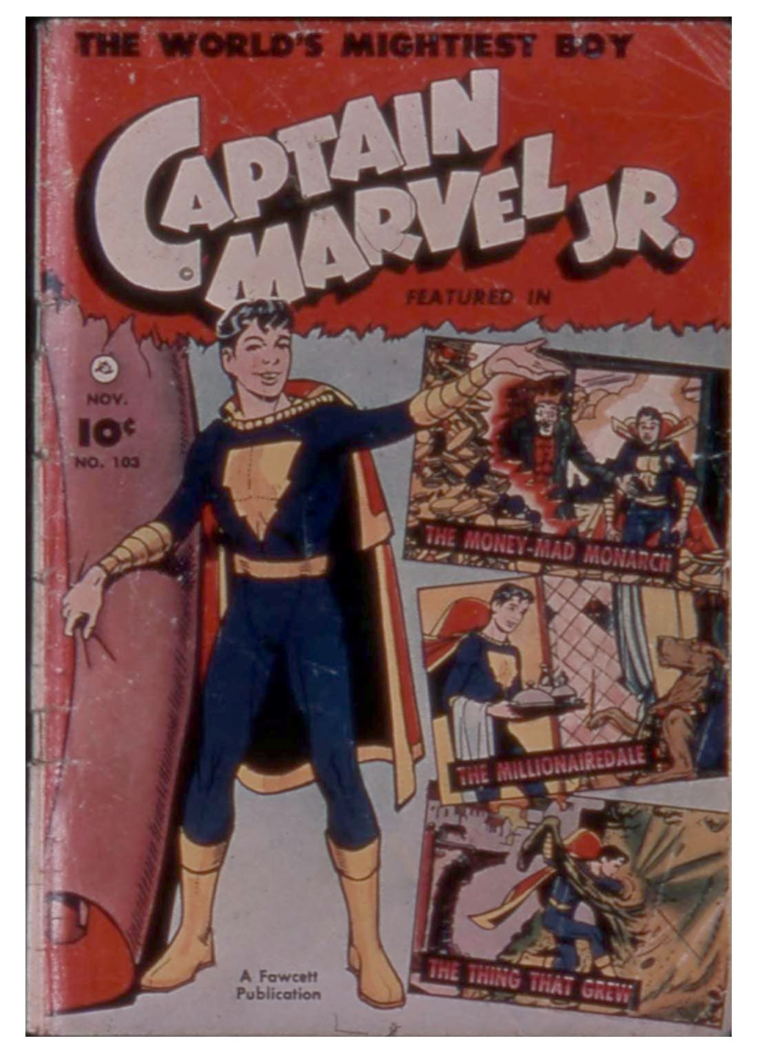 Captain Marvel Jr. #103 cover