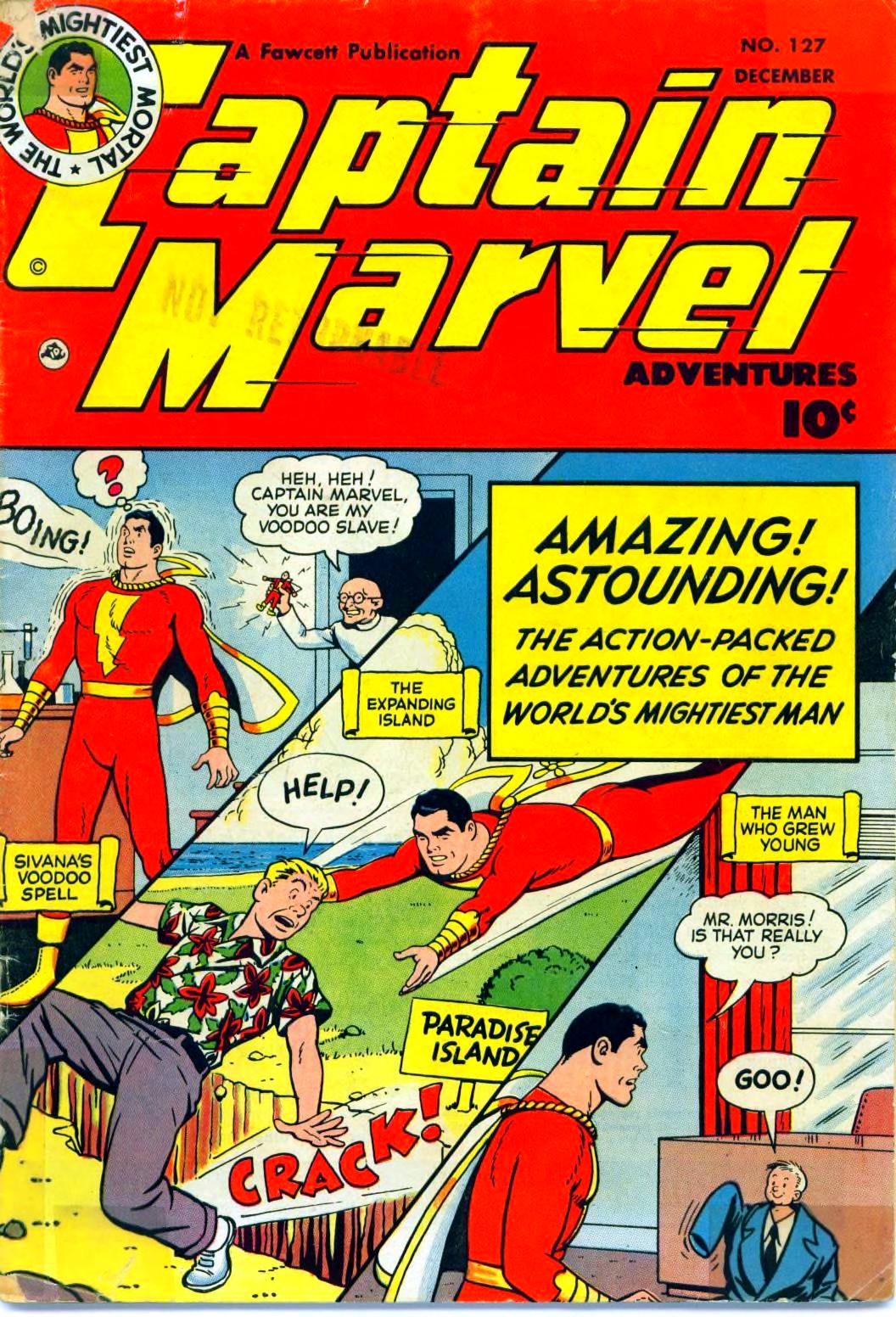 Captain Marvel Adventures #127 cover