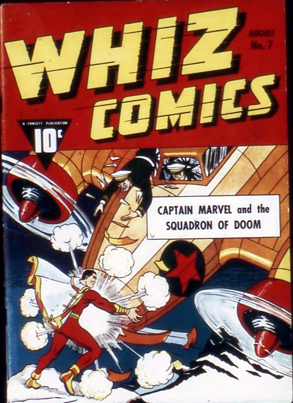 Whiz Comics #7 cover