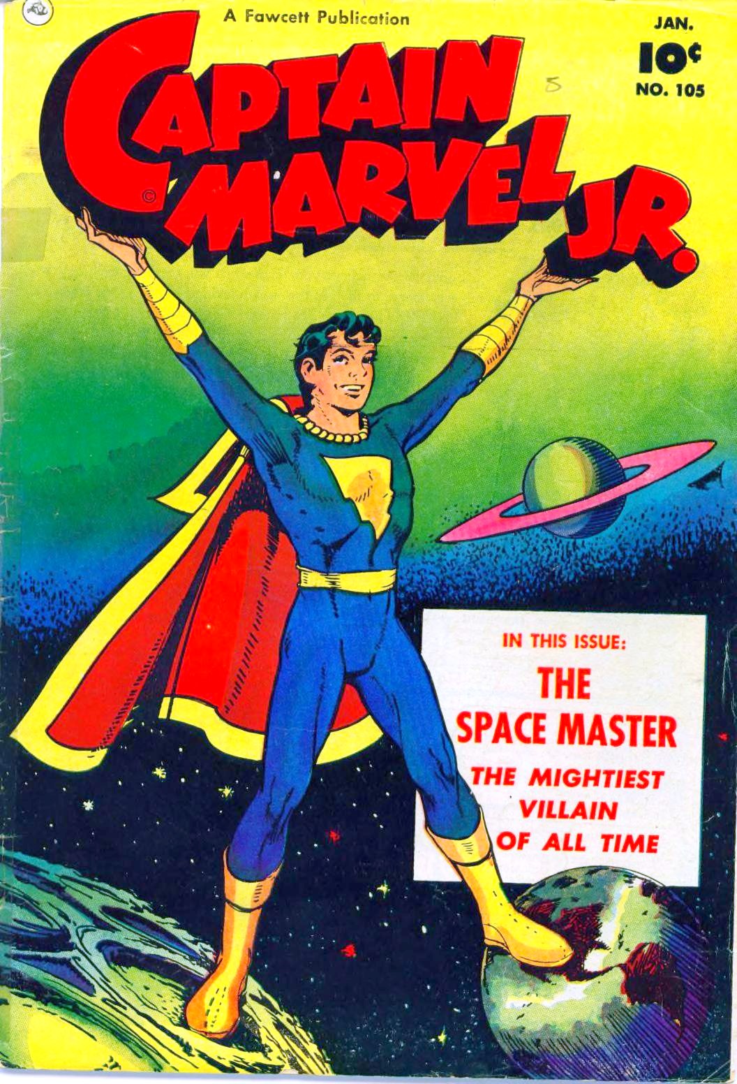 Captain Marvel Jr. #105 cover