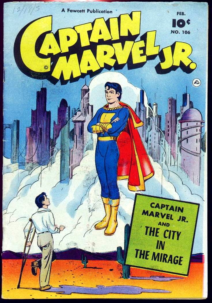 Captain Marvel Jr. #106 cover