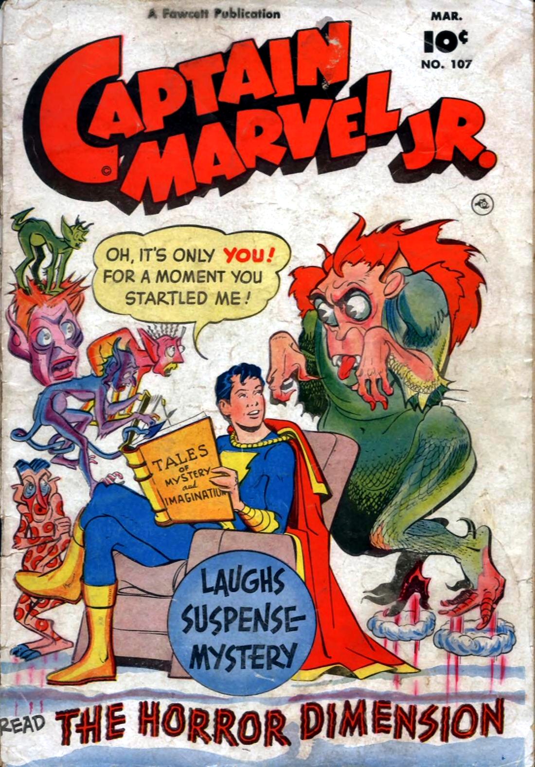 Captain Marvel Jr. #107 cover