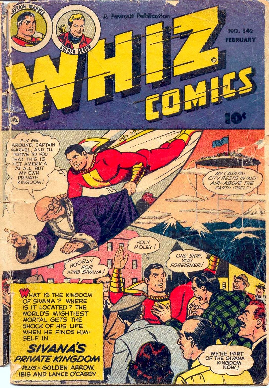 Whiz Comics #143 cover