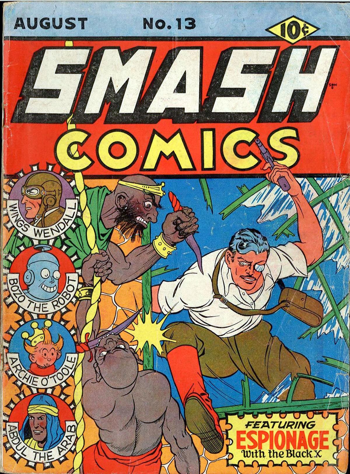 Smash Comics #13 cover