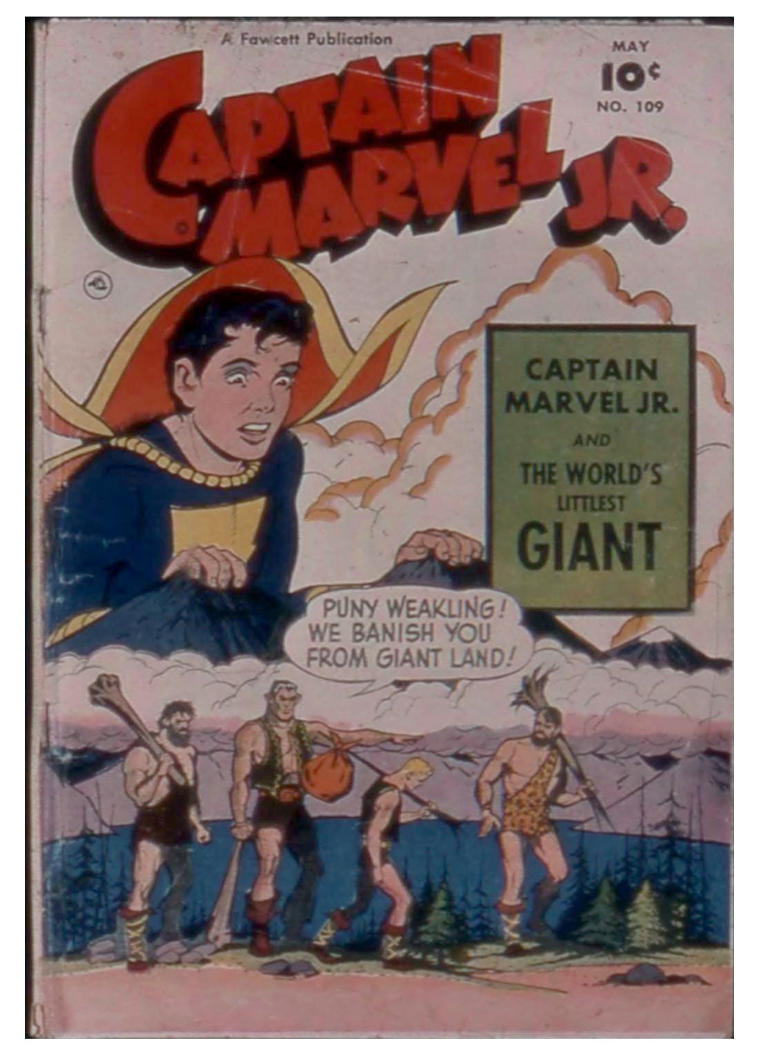 Captain Marvel Jr. #109 cover