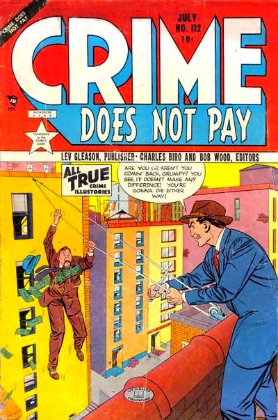 Crime Does Not Pay #112 cover