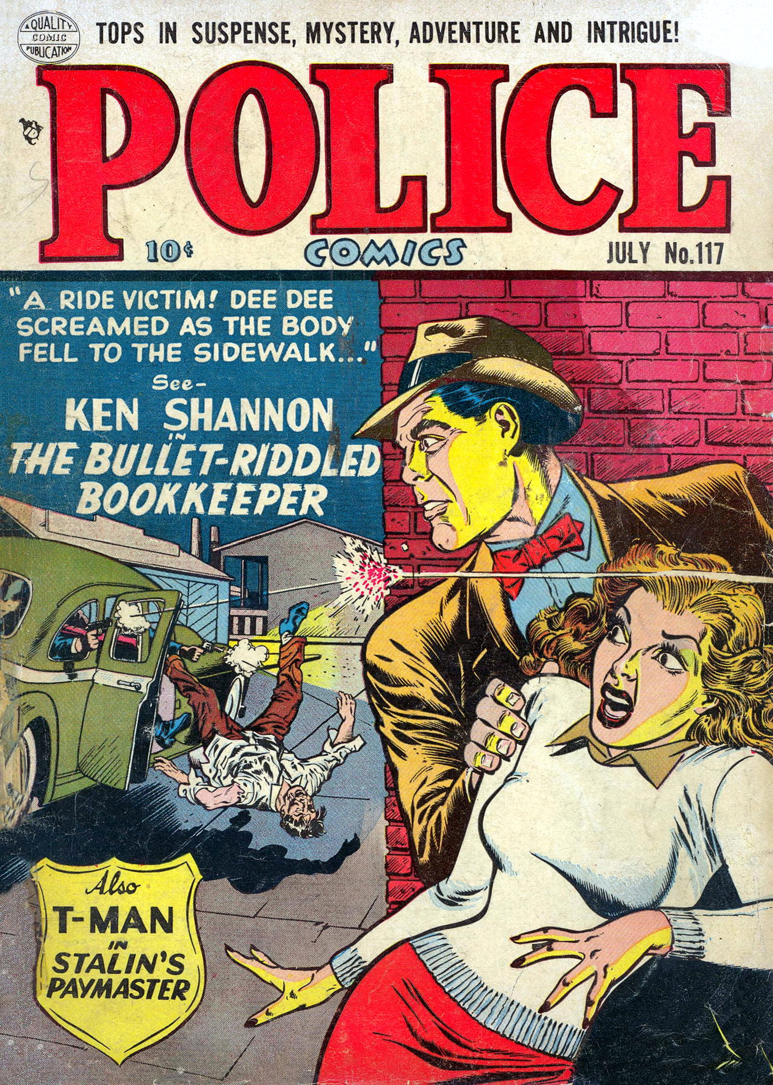 Police Comics #117 cover