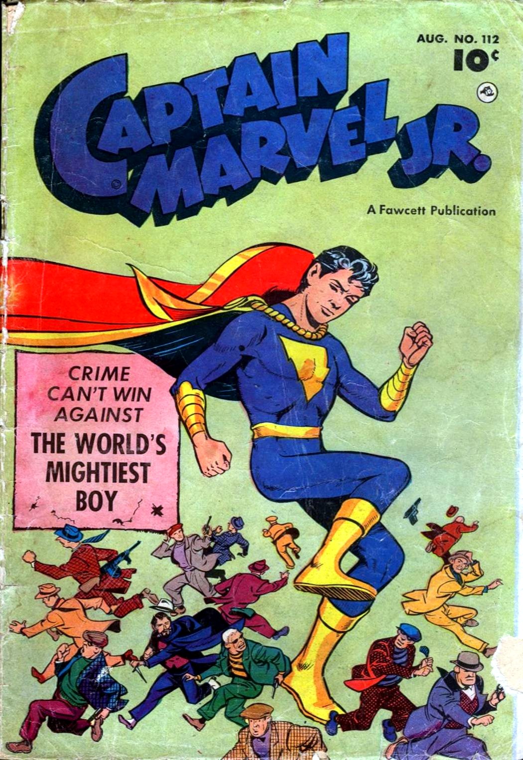 Captain Marvel Jr. #112 cover