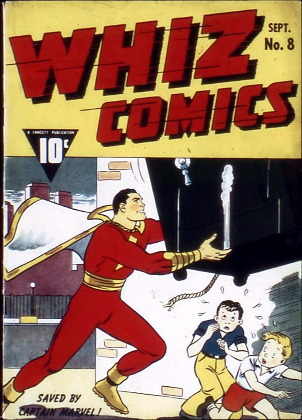 Whiz Comics #8 cover