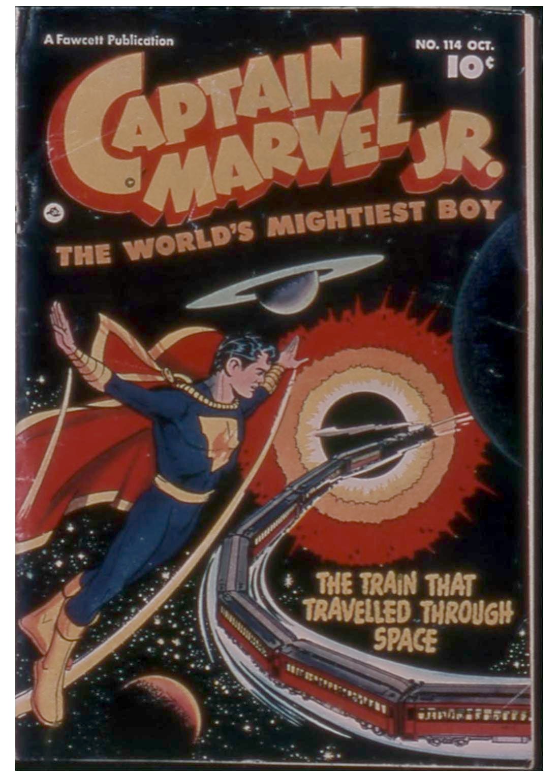 Captain Marvel Jr. #114 cover
