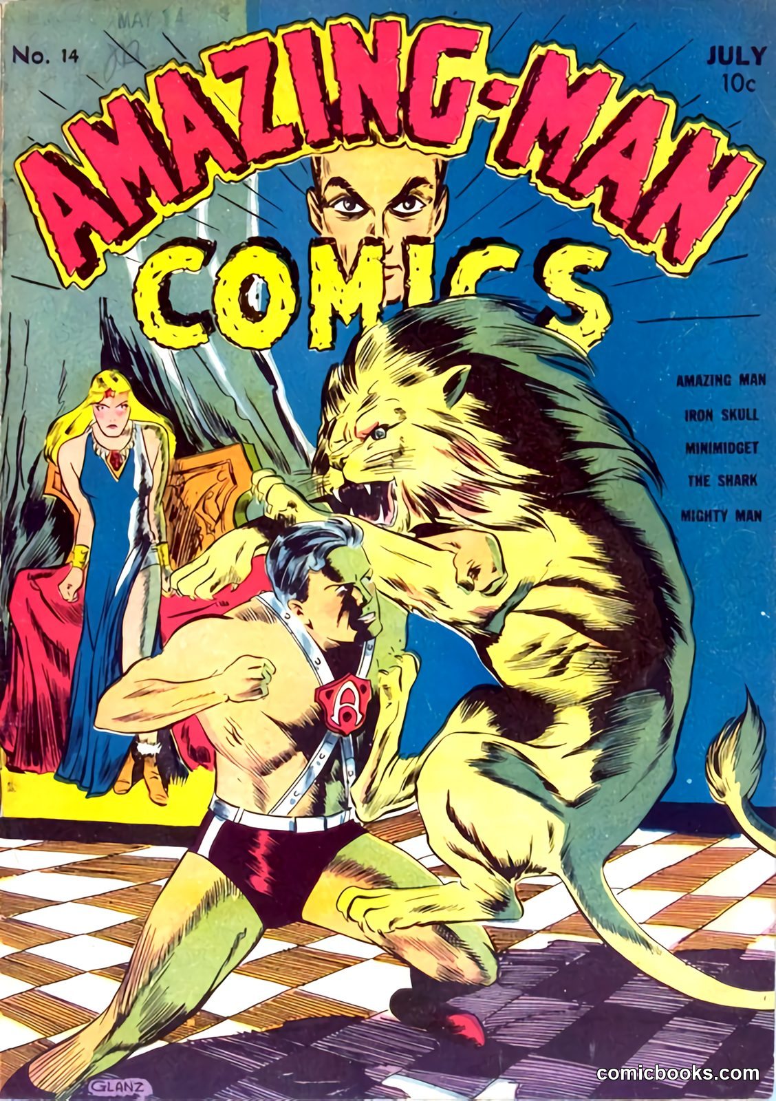 Amazing-Man Comics by Bill Everett / Centaur