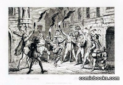 Scene from *The Fair Maid of Perth* by Cruikshank, George