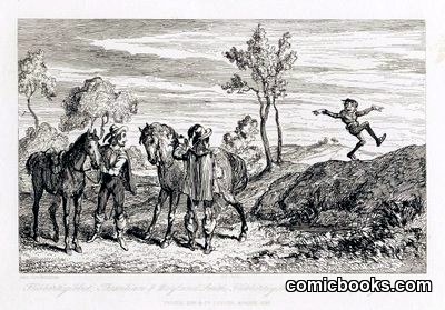 Scene from Scott's Kenilworth by Cruikshank, George
