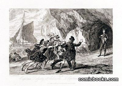 Captain Dalgetty at Ardinvohr by Cruikshank, George