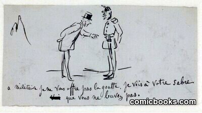 A Militaire je ne vous offre pas la goutte by #Cham_Künstler_in