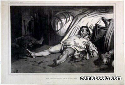Rue Transnonain, le 15 avril 1834 by #Honoré_Daumier_Künstler_in