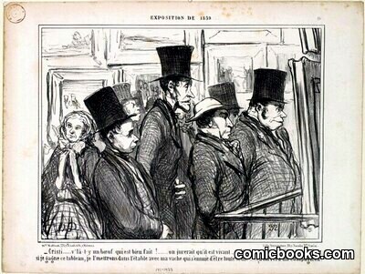 Cristi...v'là-t-y un boeuf qui est bien fait!... by #Honoré_Daumier_Künstler_in