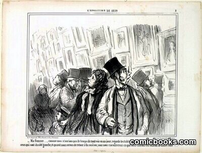 Ma femme..., comme nous n'aurions pas... by Honoré Daumier