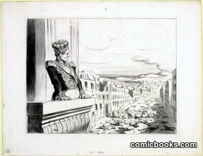 À Naples… le meilleur des rois by #Honoré_Daumier_Künstler_in