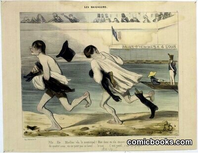 File...file...Moellon! vla le municipal!... by #Honoré_Daumier_Künstler_in