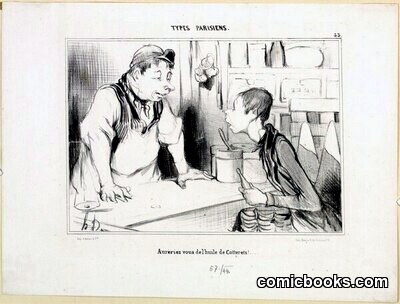 Aureriez-vous de l'huile de Cotterêts!... by Honoré Daumier