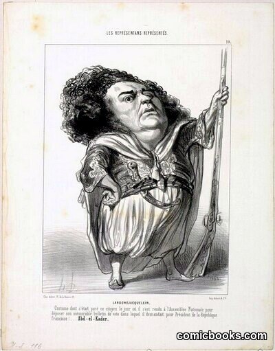 Henri de Larochejacquelein by Honoré Daumier