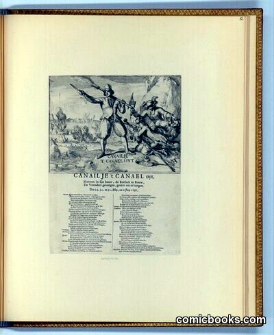 Caricature of French Losses at Cape La Hogue by #Romeyn_de_Hooghe_Stecher_in